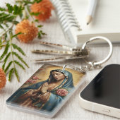 Gebed tot Onze Lieve Vrouw van Guadalupe Sleutelhanger (Voorkant Rechts)