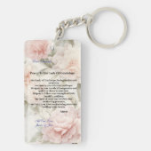 Gebed tot Onze Lieve Vrouw van Guadalupe Sleutelhanger (achterkant)