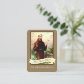 Gebed tot Sint Franciscus van Assisi voor Huisdier Visitekaartje (Staand voorkant)