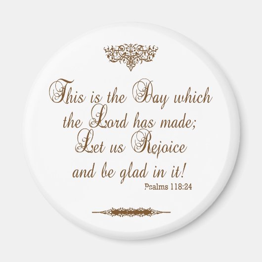 Gebed van Bedankt voor Victory Custom Magnet (Voorkant)