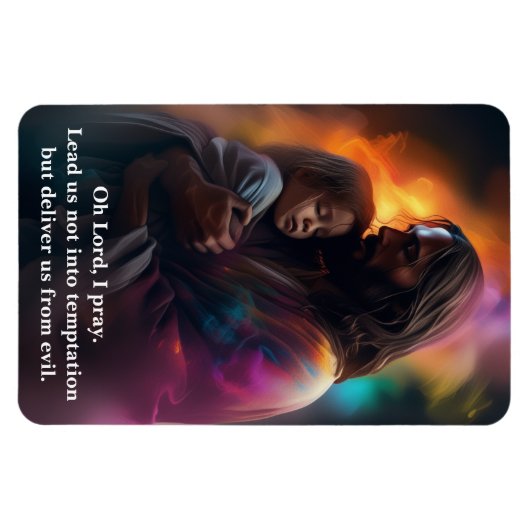 Gebed van Bescherming Jezus Christus Aangepaste Te Magneet (Horizontaal)