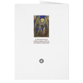 GEBED VAN DE AARTSENGEL MICHAËL MET DE DUIVEL (Achterkant)
