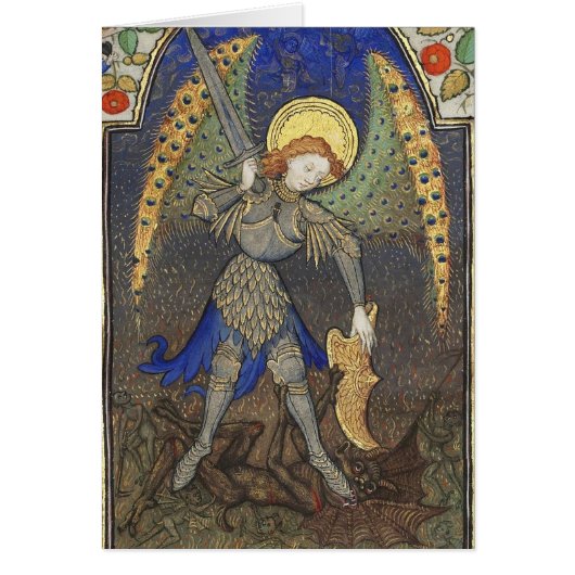 GEBED VAN DE AARTSENGEL MICHAËL MET DE DUIVEL (Voorkant)