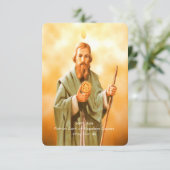 Gebed van de Heilige Judas Informatiekaartje (Staand voorkant)