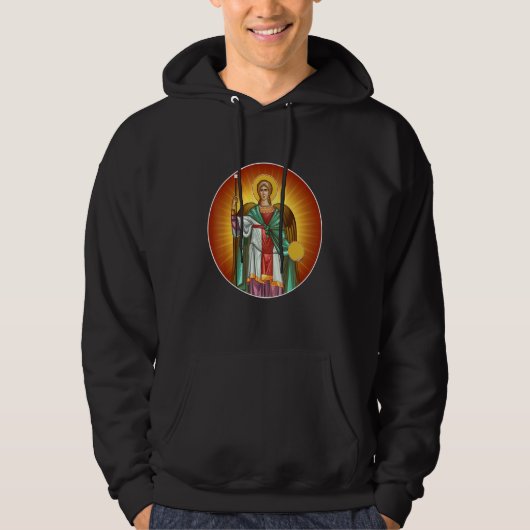 Gebed van de Heilige Michaël de Aartsengel Katholi Hoodie (Voorkant)