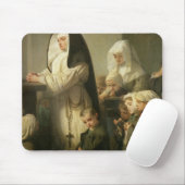 Gebed van de kinderen die lijden aan de ringworm muismat (Met muis)