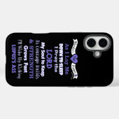 Gebed van de krijger: Lupus Case-Mate iPhone Case (Achterkant (horizontaal))