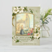 Gebed van de Maagd Maria die zich van de Consectie (Staand voorkant)