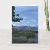 Gebed van een dier - wanneer een reis eindigt - kaart (Voorkant)