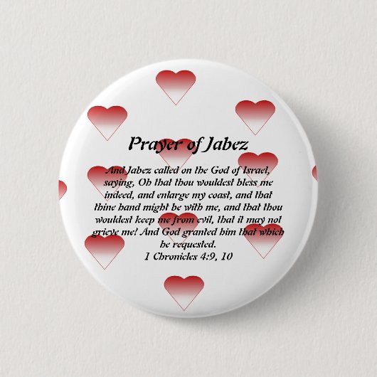 Gebed van Jabez Button (Voorkant)