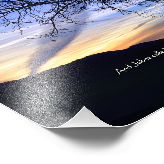 Gebed van Jabez Foto Afdruk (Hoek)