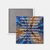Gebed van Jabez Kalidoscope Magneet (Voorkant / Achterkant)