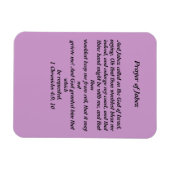 Gebed van Jabez Magnet Magneet (Horizontaal)