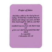 Gebed van Jabez Magnet Magneet (Verticaal)