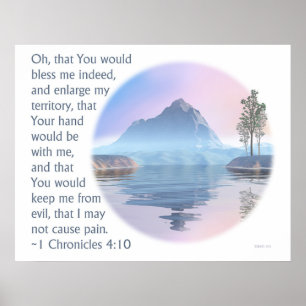 Gebed van Jabez Poster