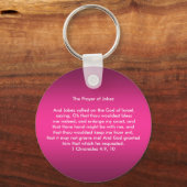 Gebed van Jabez Sleutelhanger (Voorkant)