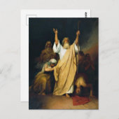 Gebed van Mozes na rood Zee Briefkaart (Voorkant / Achterkant)