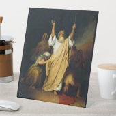 Gebed van Mozes na rood Zee Reclamebord Met Voetstuk (Insitu)