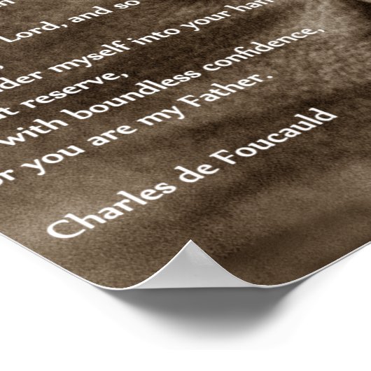 Gebed van ontzetting. poster (Hoek)