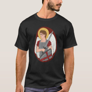 Gebed van Sint-Michiel de Aartsengel Katholieke Tr T-shirt