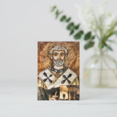 Gebed van St. Clemens van Rome Gebed Kaart Plaatskaartje (Staand voorkant)