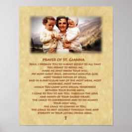 Gebed van St. Gianna Molla Poster