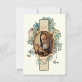 Gebed van St. Padre Pio na de Heilige Communie RSVP Kaartje