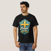Gebed verandert alles (T-shirt) T-shirt (Voorkant volledig)