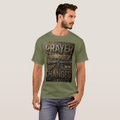 Gebed Verandert Dingen – Industriële Metal T-Shirt (Voorkant volledig)