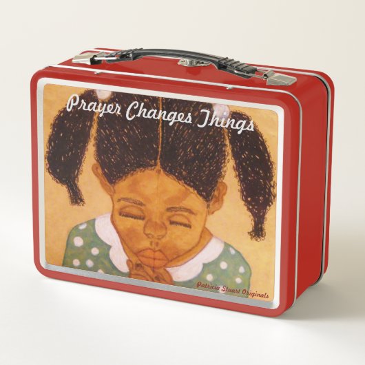 Gebed verandert dingen Lunch Box (Achterkant)
