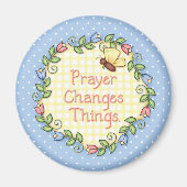 "Gebed verandert dingen" Magneet (Voorkant)