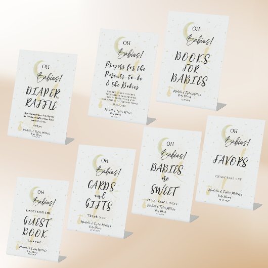 Gebed voor aanstaande ouders & baby's Pedestal Sig Reclamebord Met Voetstuk