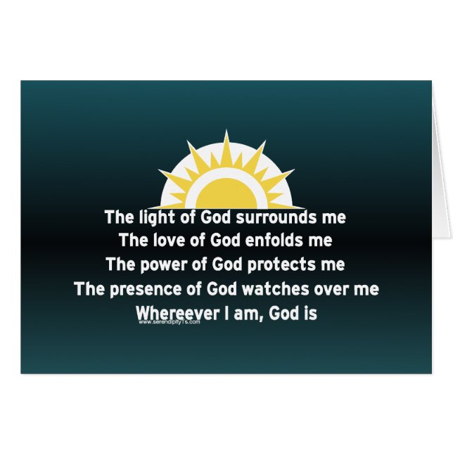 Gebed voor bescherming (Voorkant Horizontaal)