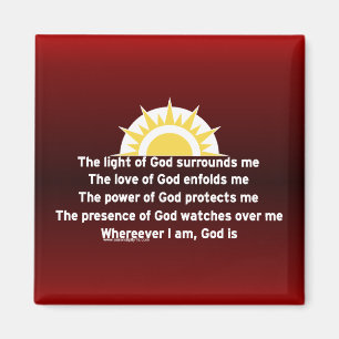 Gebed voor bescherming magneet