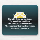 Gebed voor bescherming muismat (Voorkant)