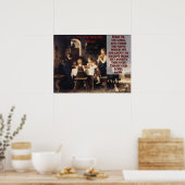 Gebed voor de maaltijden poster (Keuken)