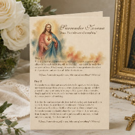 Gebed voor de novene van de overgave aan het Heili Kaart