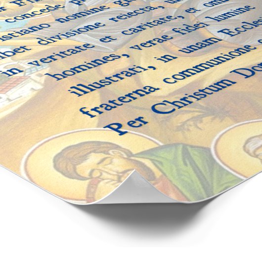 Gebed voor eenheid Print (Hoek)