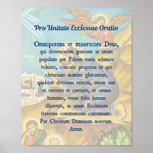 Gebed voor eenheid Print (Voorkant)