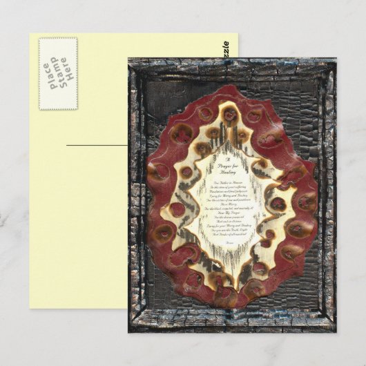 Gebed voor genezing briefkaart (Voorkant / Achterkant)