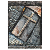 Gebed voor genezing en kruis van bescherming klembord (Achterkant)