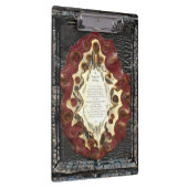 Gebed voor genezing en kruis van bescherming klembord (Rechts)