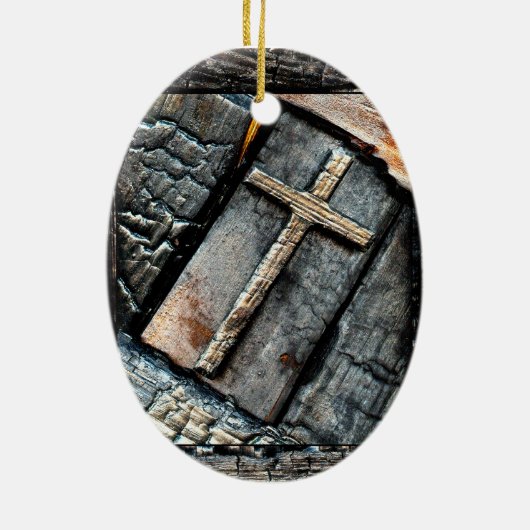 Gebed voor genezing keramisch ornament (Achterkant)