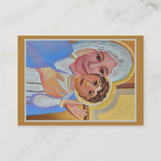 Gebed voor gezinnen informatiekaartje (Voorkant)