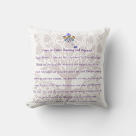 Gebed voor goddelijke reiniging en uitlijning kussen