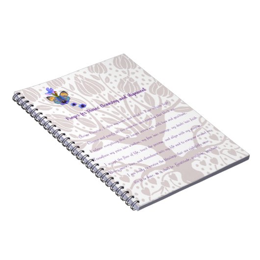 Gebed voor goddelijke reiniging en uitlijning notitieboek (Rechterzijde)