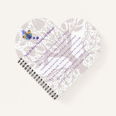 Gebed voor goddelijke reiniging en uitlijning notitieboek (Voorkant)