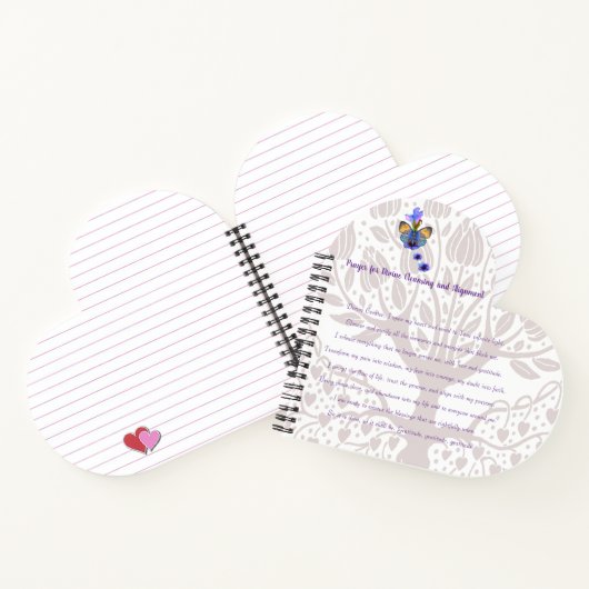 Gebed voor goddelijke reiniging en uitlijning notitieboek (Binnen)