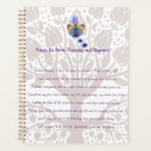 Gebed voor goddelijke reiniging en uitlijning planner (Voorkant)