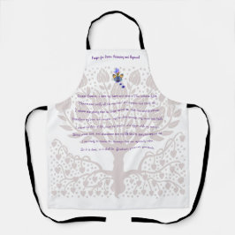 Gebed voor goddelijke reiniging en uitlijning schort